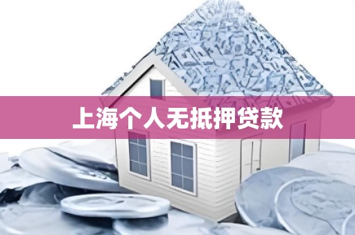 上海个人无抵押贷款