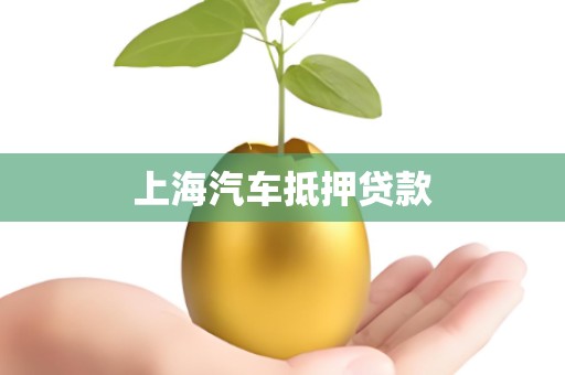 上海汽车抵押贷款